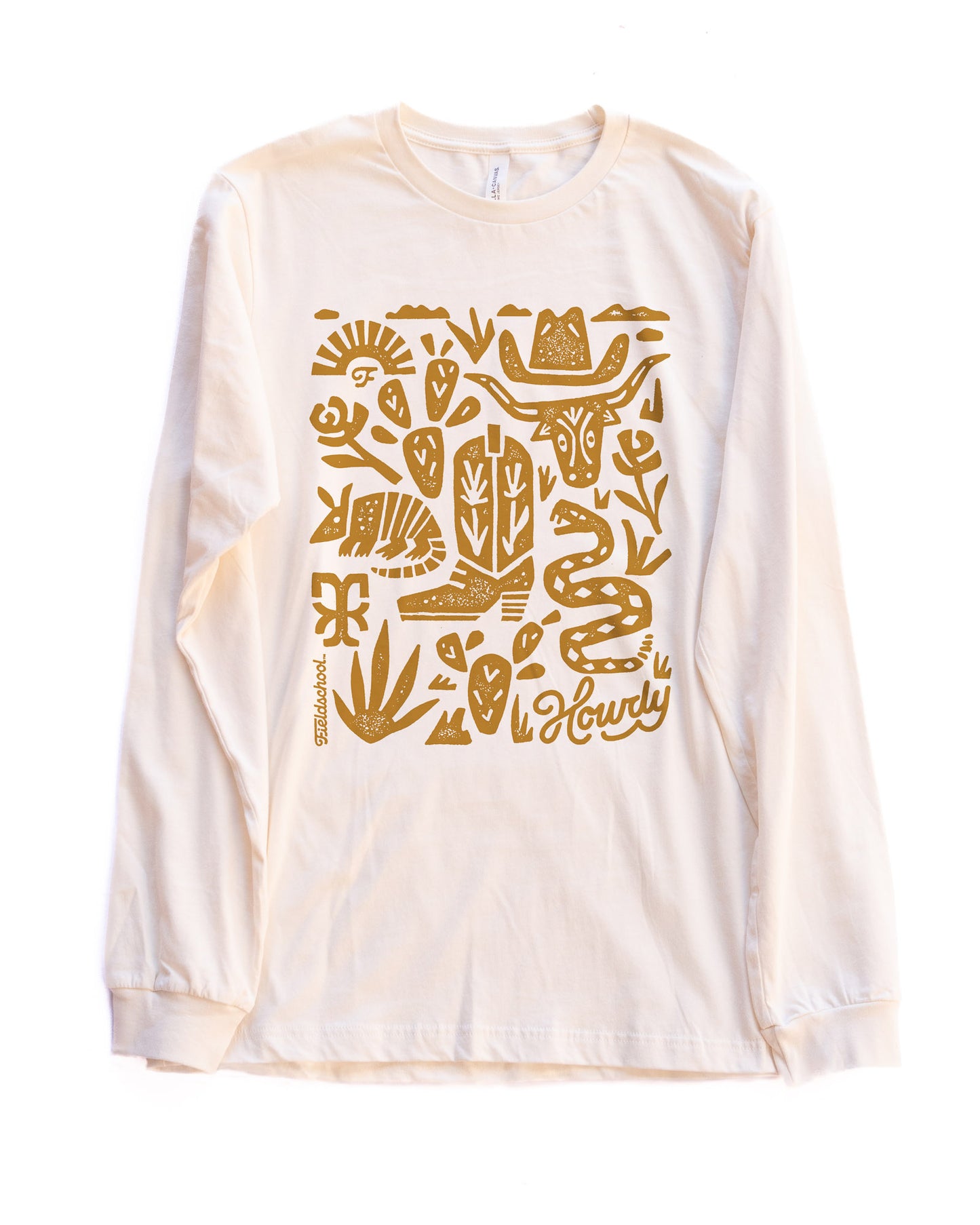 Texas Howdy Long Sleeve Tee