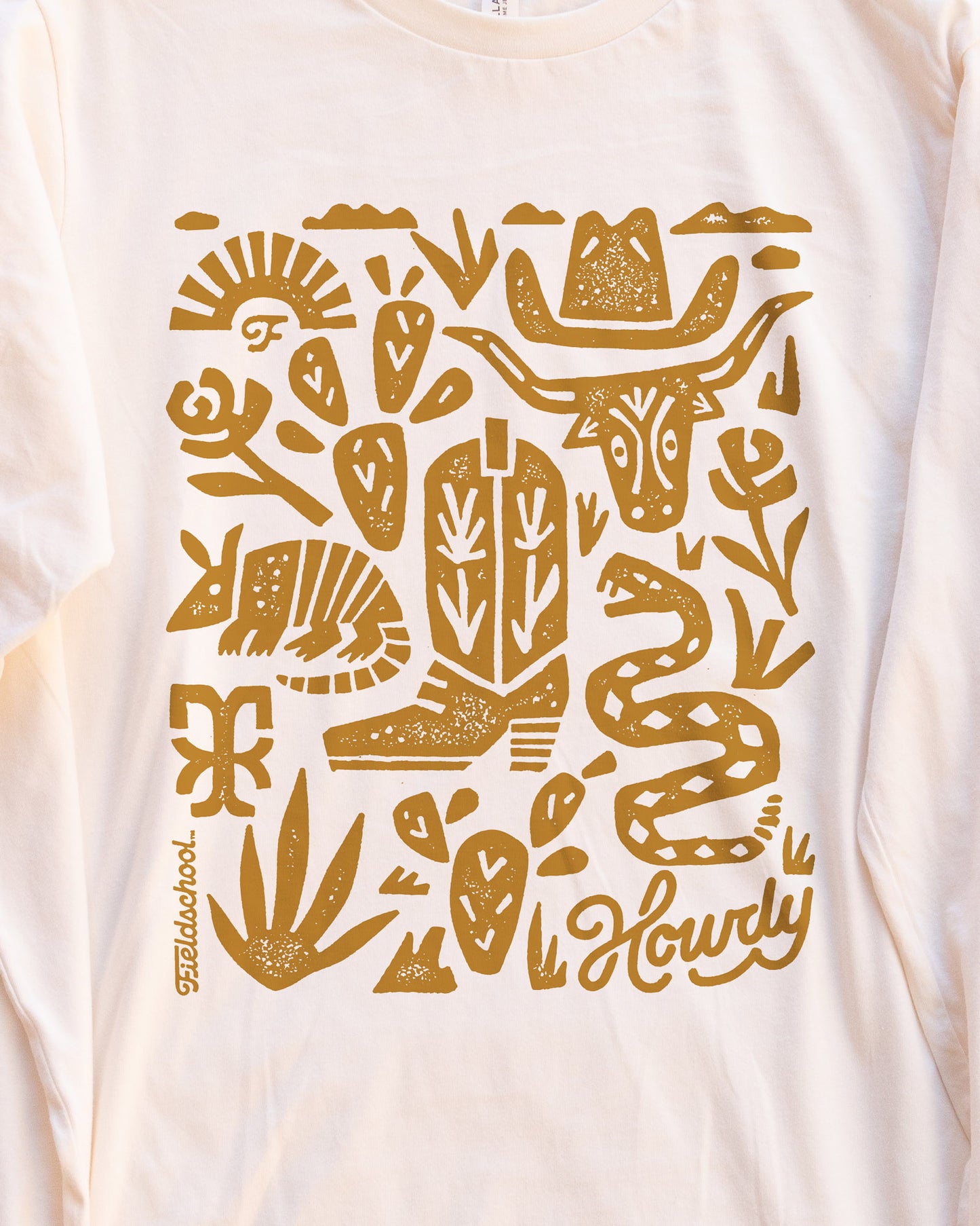 Texas Howdy Long Sleeve Tee