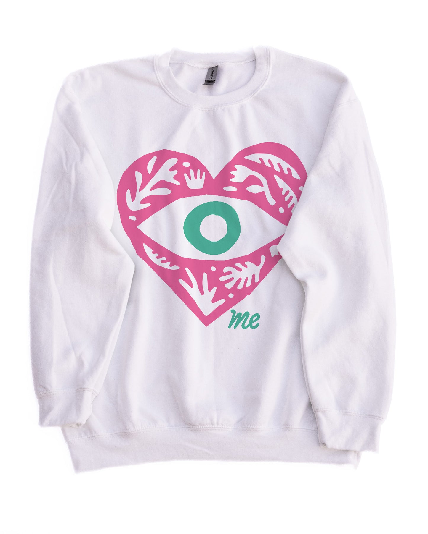 Eye (I) Heart Me Crewneck