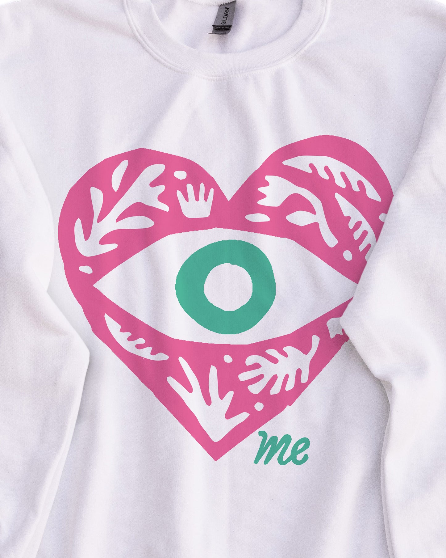 Eye (I) Heart Me Crewneck