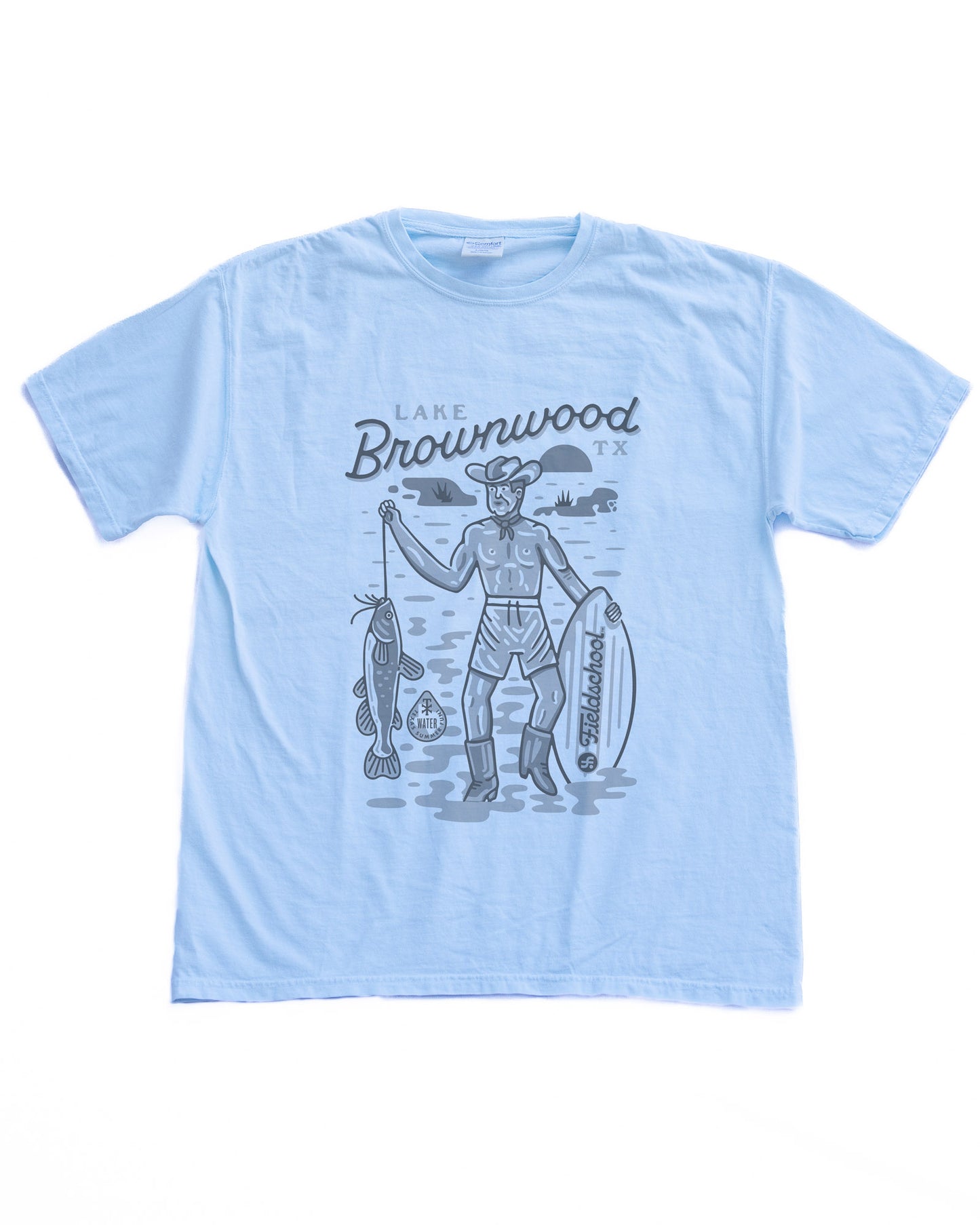 Lake Brownwood Tee - Single Color