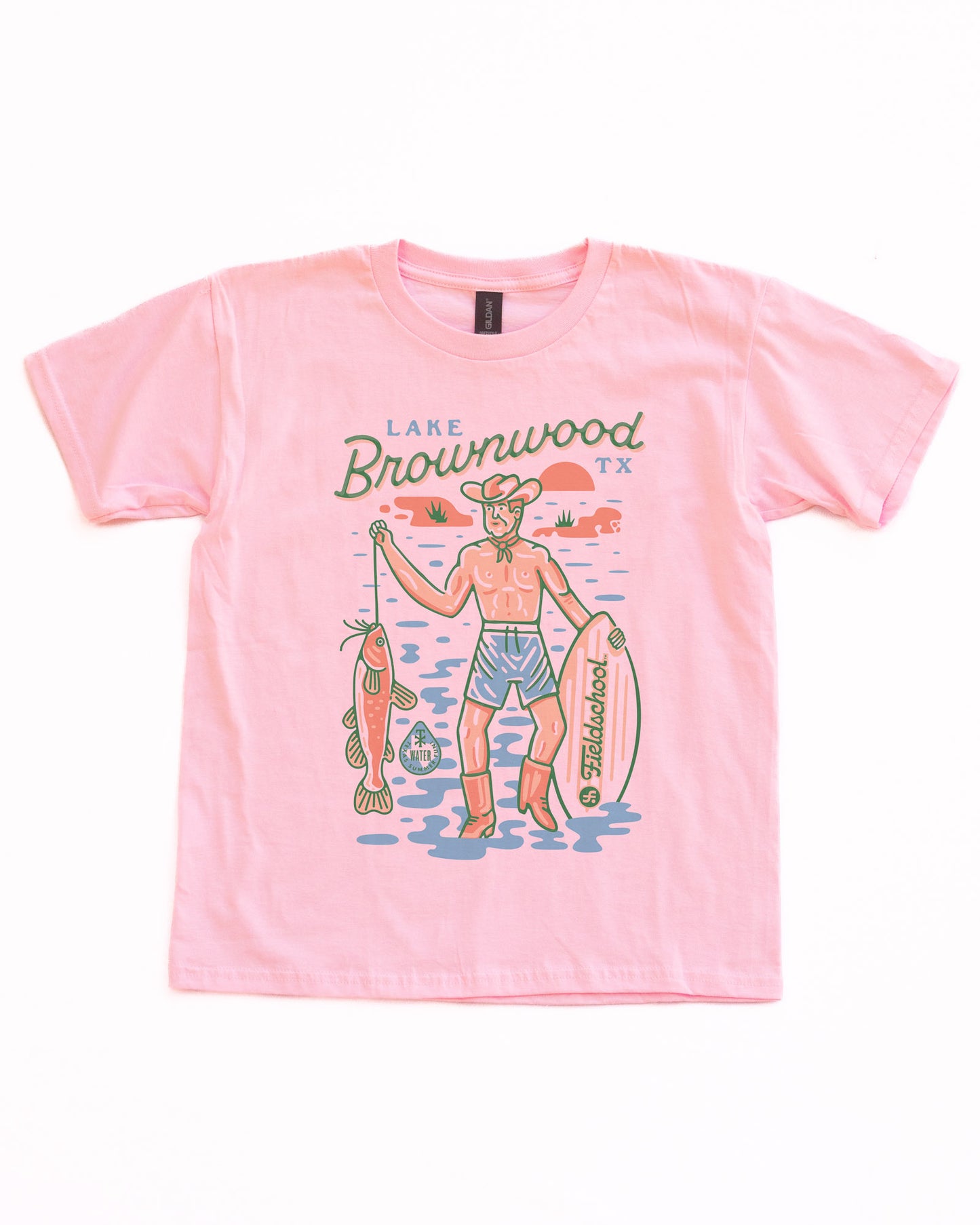 Kid's Lake Brownwood Tee