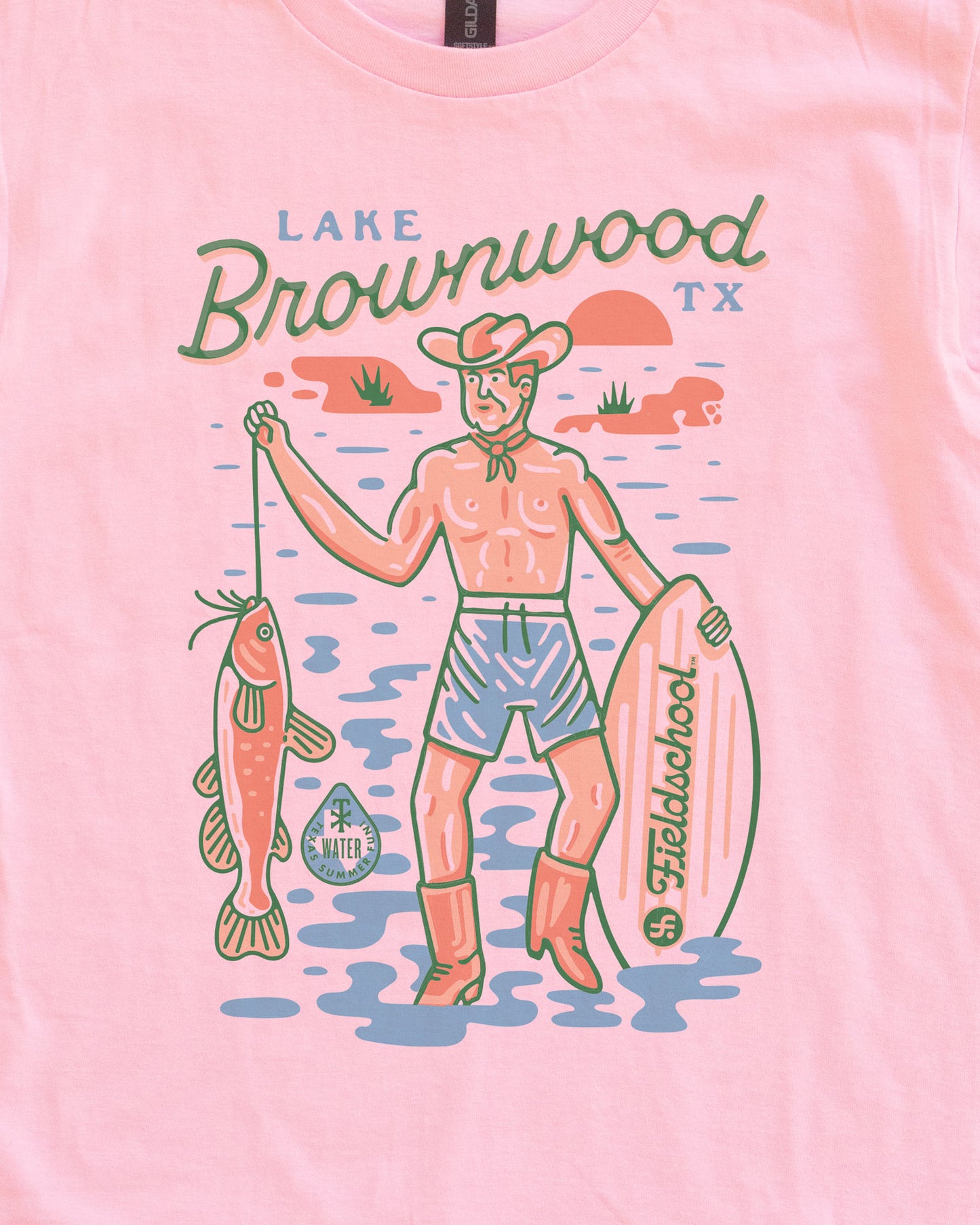 Kid's Lake Brownwood Tee