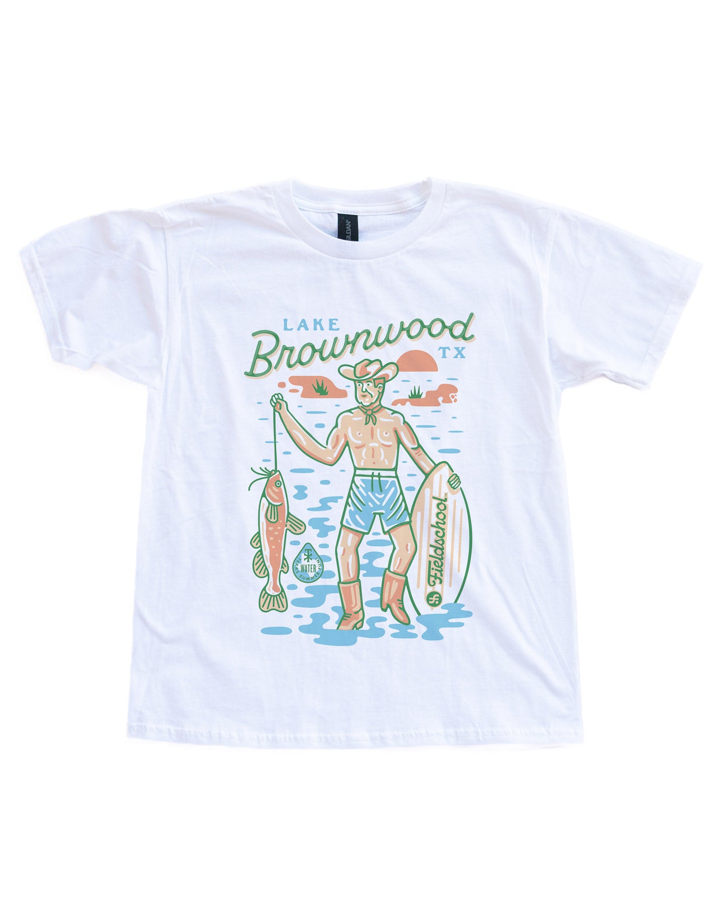 Kid's Lake Brownwood Tee