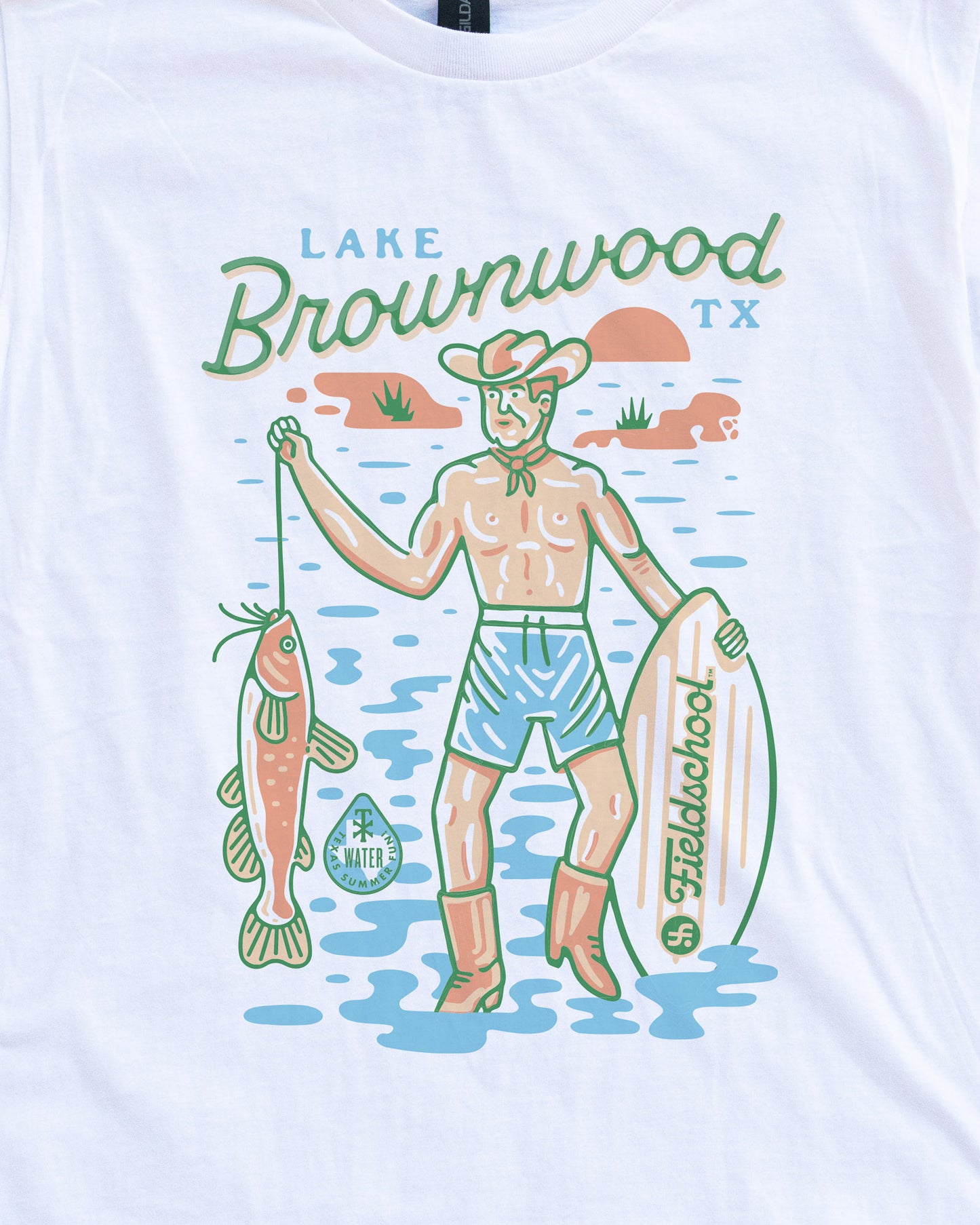 Kid's Lake Brownwood Tee