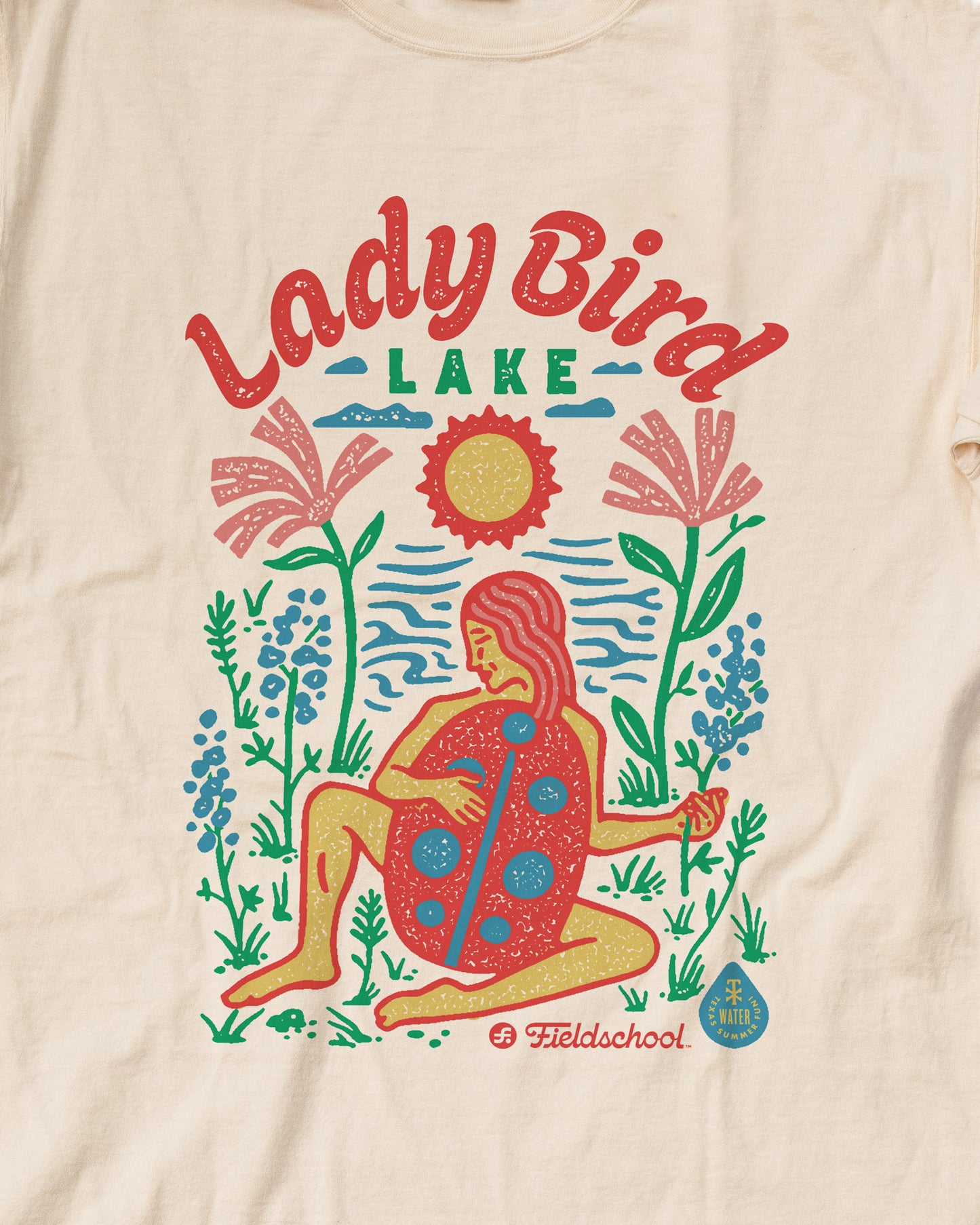 Lady Bird Lake Tee - Full Color