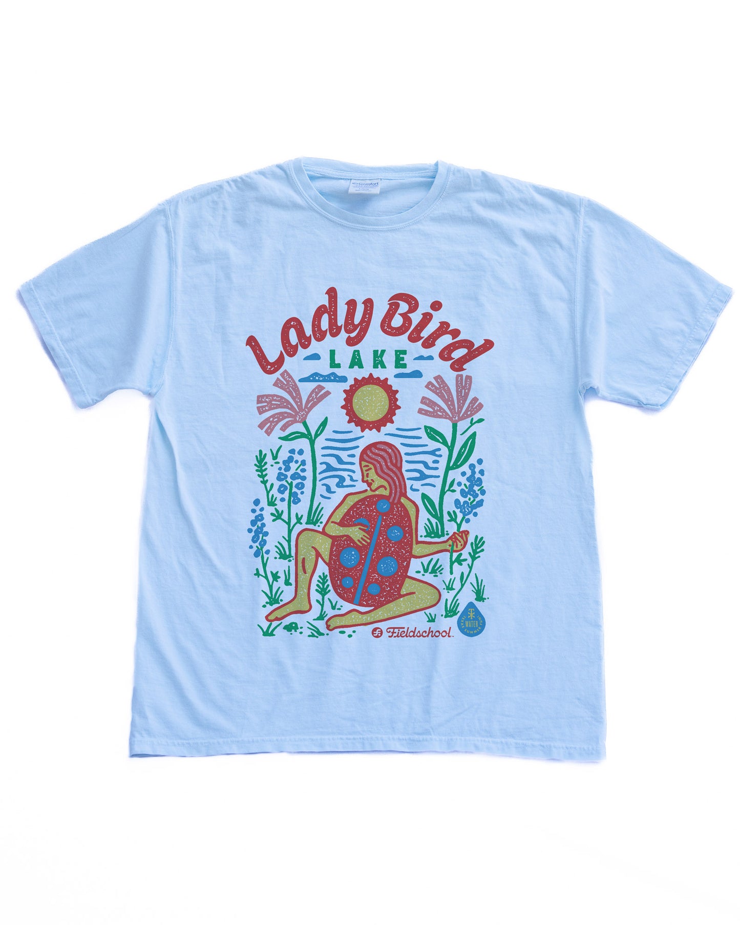 Lady Bird Lake Tee - Full Color