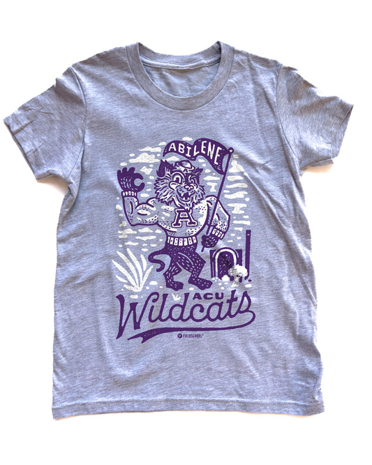 ACU Willie The Wildcat Tee
