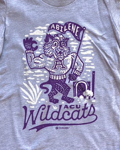 ACU Willie The Wildcat Tee
