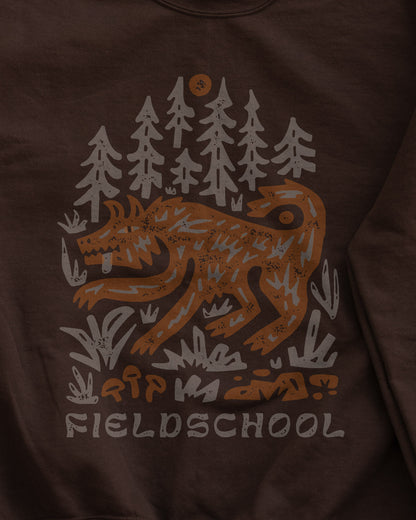 Fieldschool Wolf Crewneck