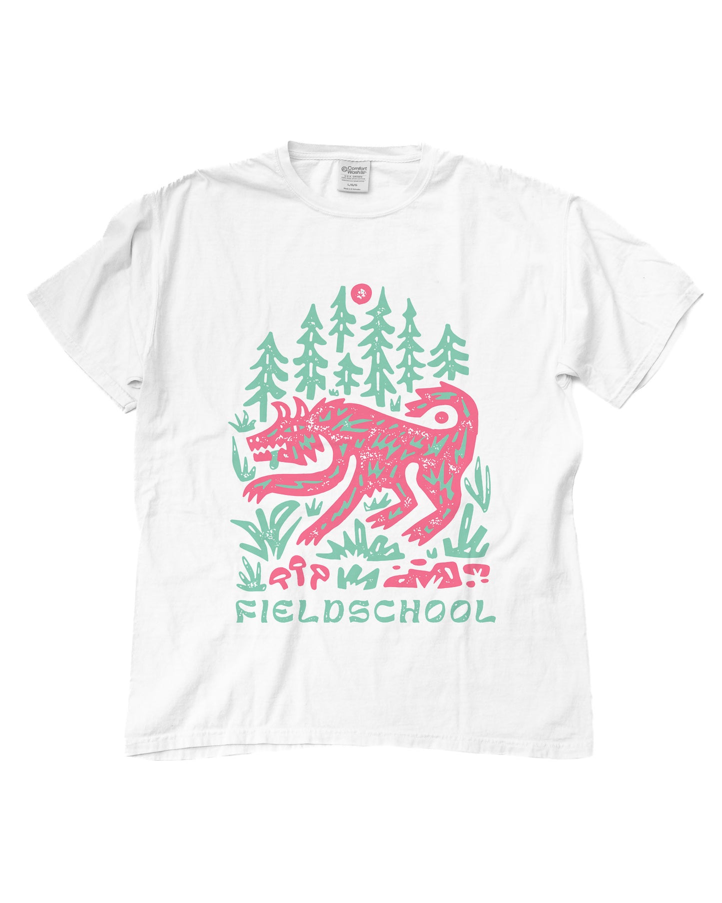 Fieldschool Wolf Tee