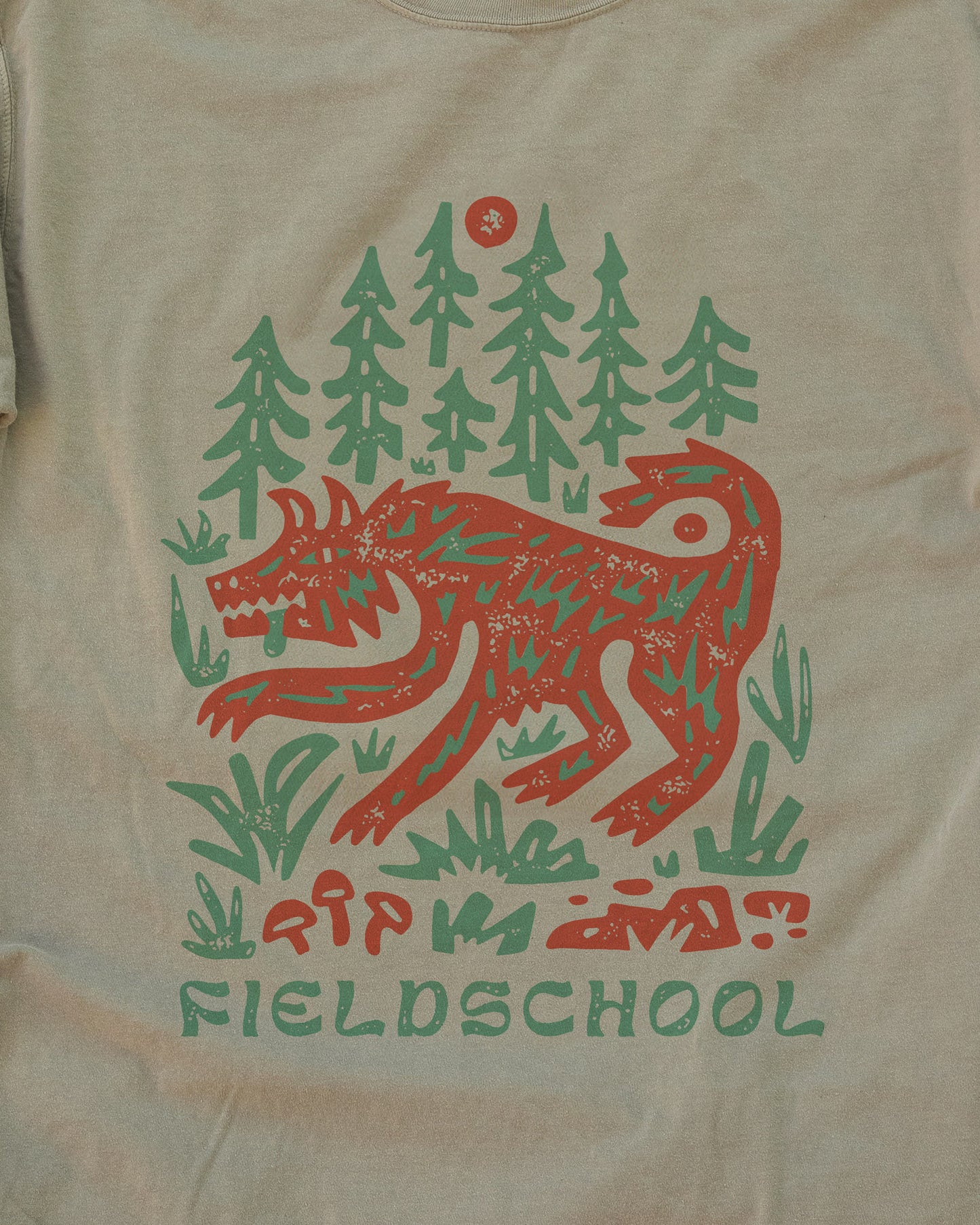 Fieldschool Wolf Tee