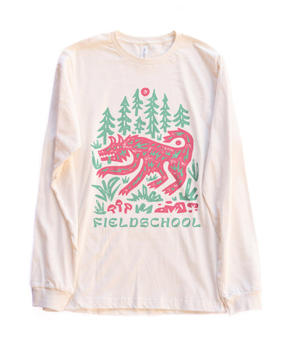 Fieldschool Wolf Long Sleeve Tee