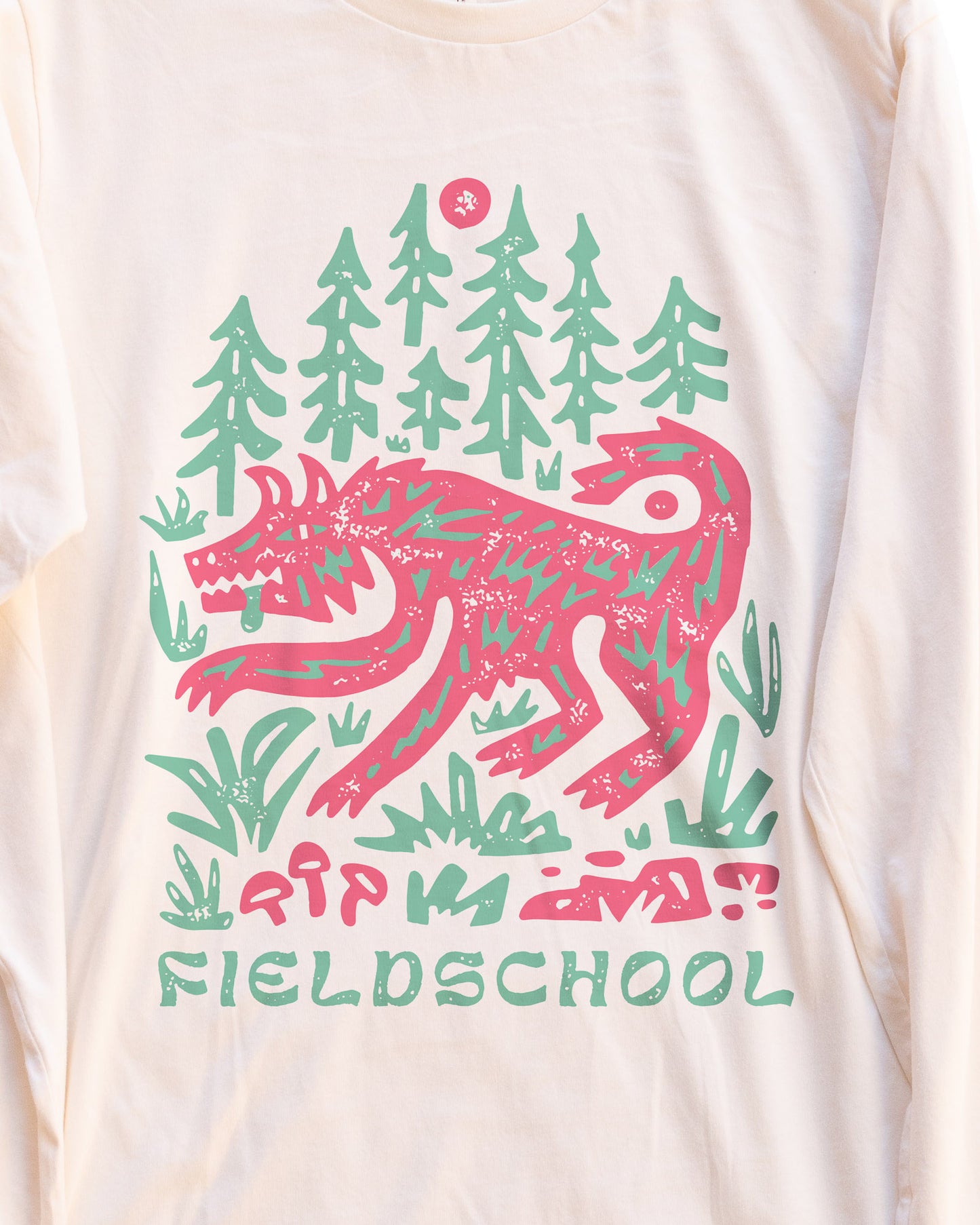 Fieldschool Wolf Long Sleeve Tee