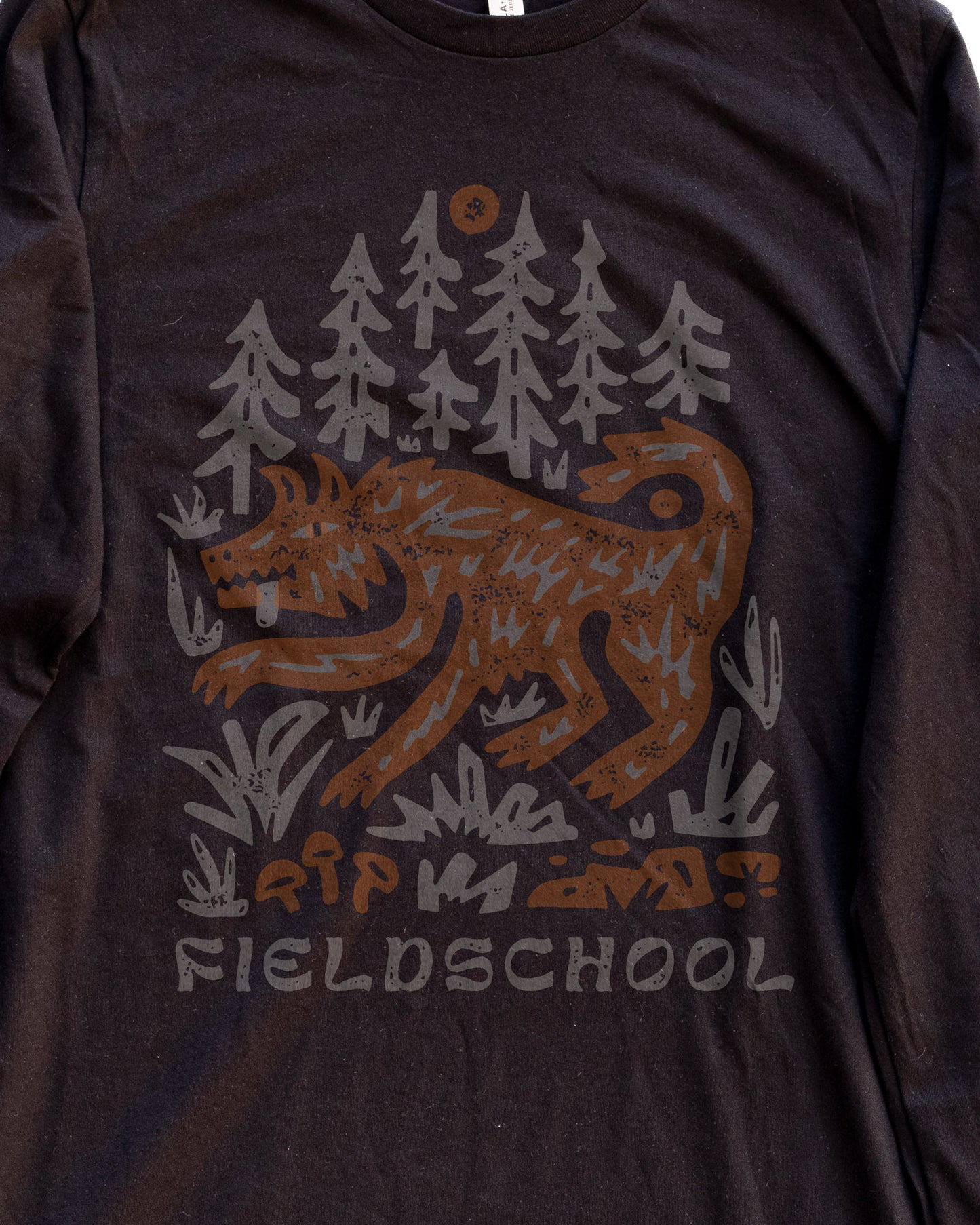 Fieldschool Wolf Long Sleeve Tee