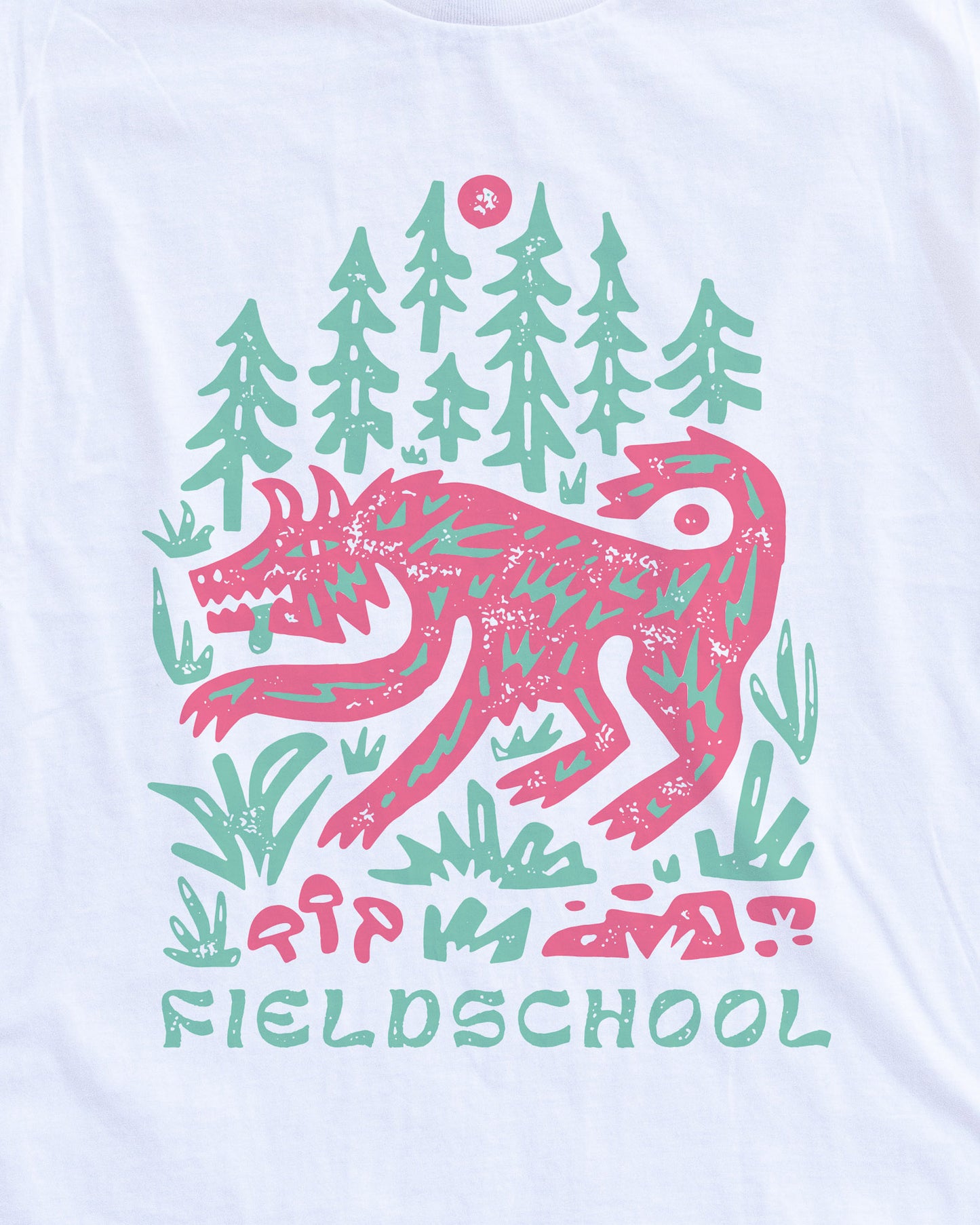 Kid's Fieldschool Wolf Tee