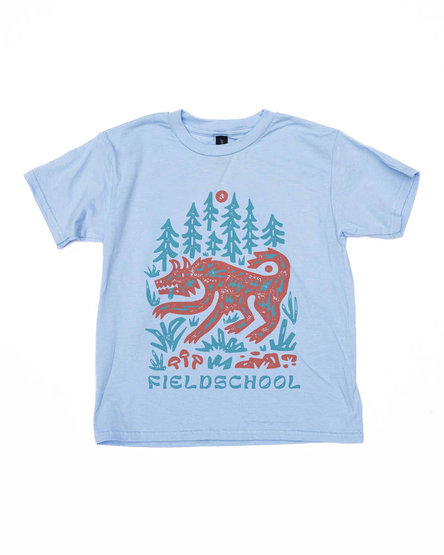 Kid's Fieldschool Wolf Tee