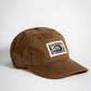 Fieldschool Alligator Cap in Brown Waxed Cotton