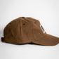 Fieldschool Alligator Cap in Brown Waxed Cotton