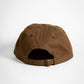 Fieldschool Alligator Cap in Brown Waxed Cotton