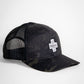 Fieldschool Cross Cap in Camo Ripstop