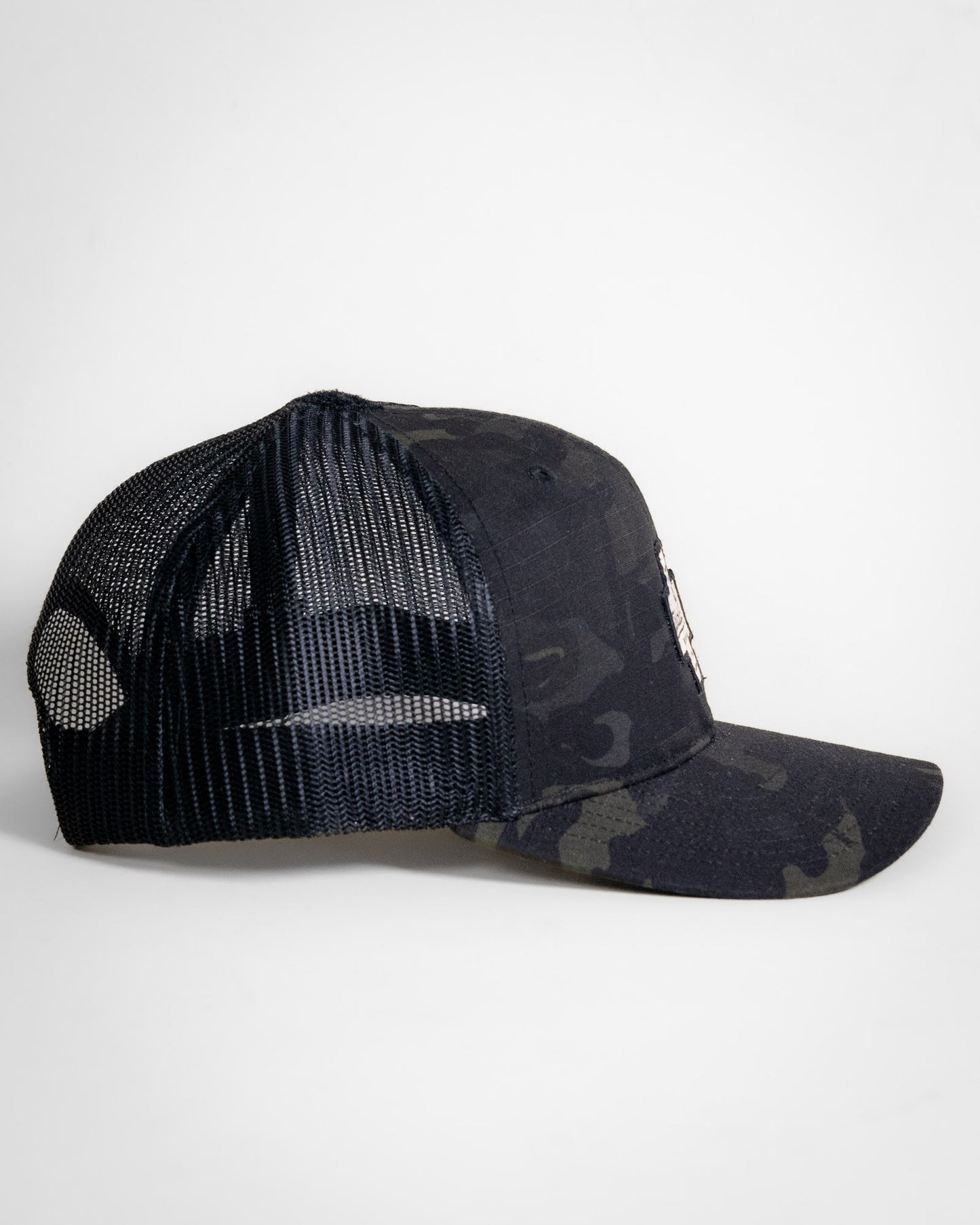 Fieldschool Cross Cap in Camo Ripstop