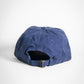 Fieldschool Palm Trees and Snakes Cap in Blue Waxed Cotton