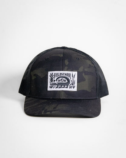 Fieldschool Alligator Cap in Camo Ripstop